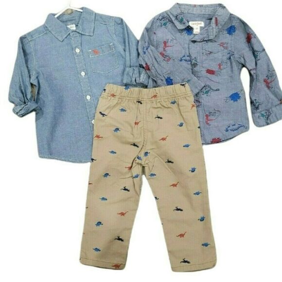 3pc dinosaur Set with pants - Picture 1 of 5